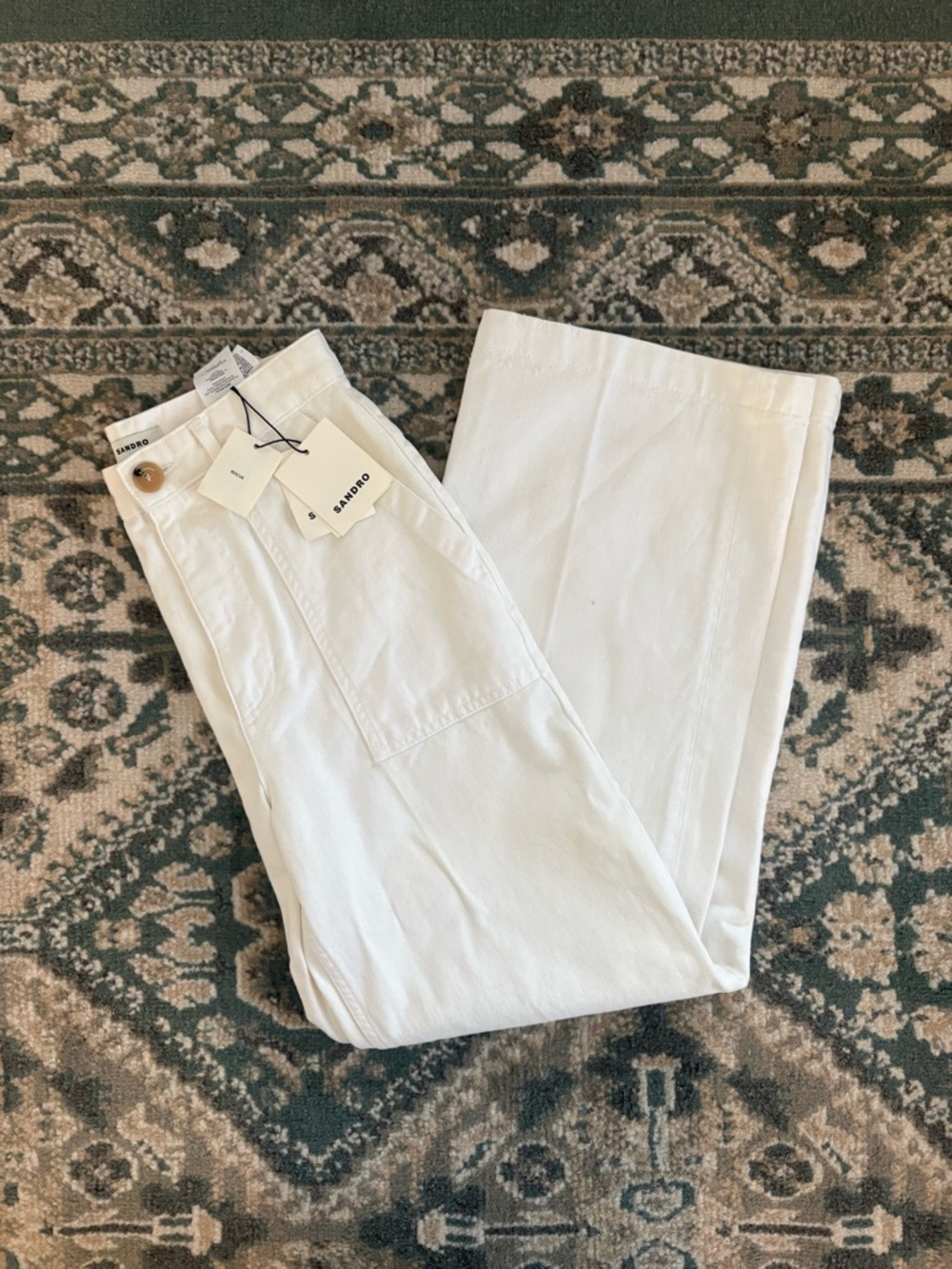 Sandro Paula High Rise Jeans